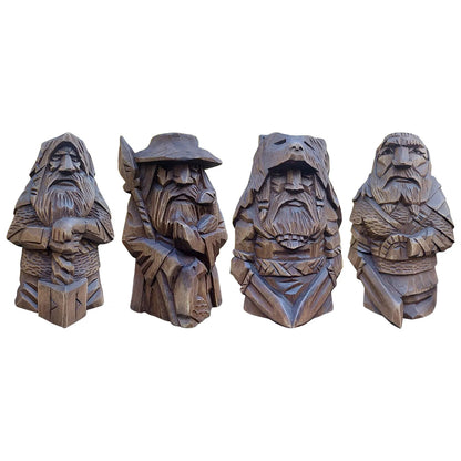 Odin Thor Tyr Ulfhednar Norse Statues