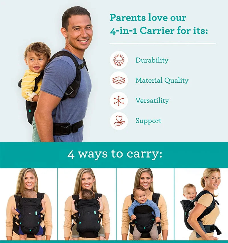 Familx ComfortNest™ – The Ultimate 4-in-1 Baby Carrier