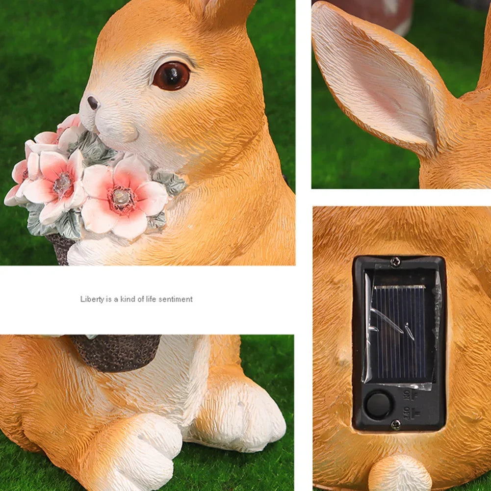 The Solar Glow Bunny Light!