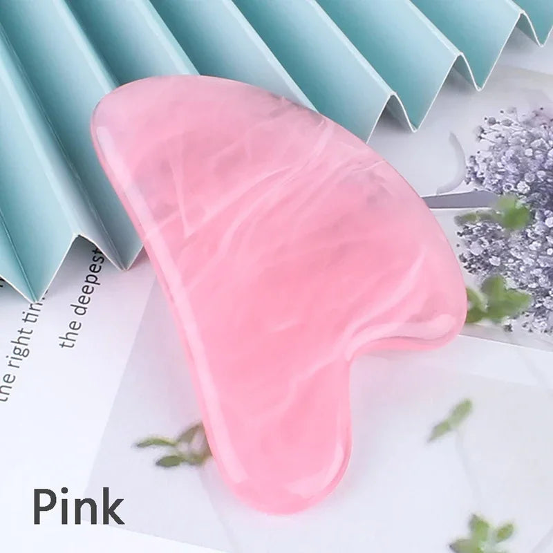 Familx Rose Radiance Gua Sha massage stone