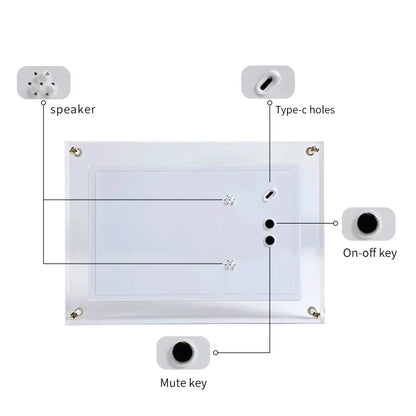 Famlix CrystalView Digital Photo Frame