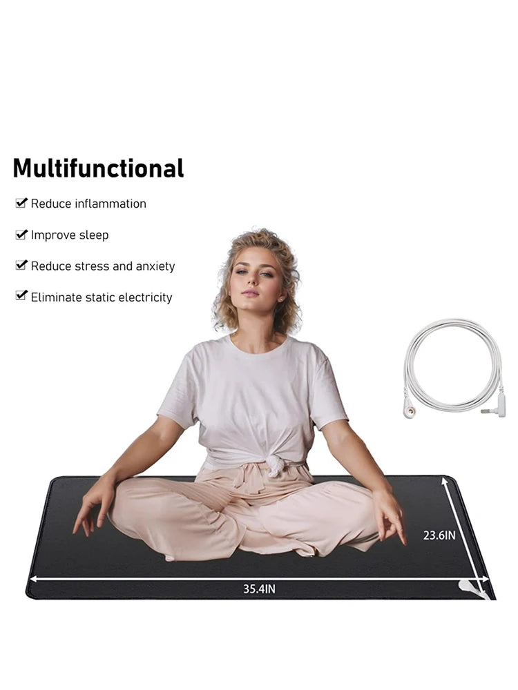 Familx EarthBound™ Yoga & Sleep and Grounding  Mat 90x60cm