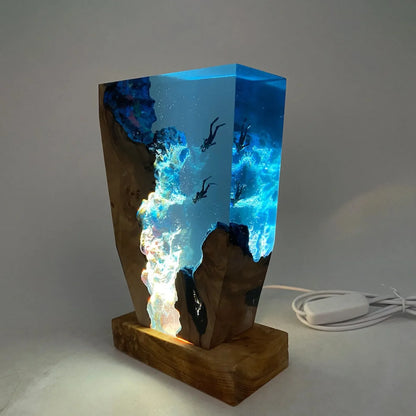 Seabed World Organism Resin Table Light