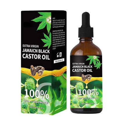 Organic Castor Oil 100% For Eyelashes, Eyebrows, Hair & Skin care