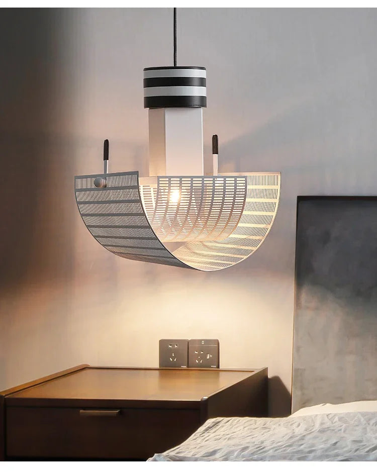 🌟✨ Enigmatic Light: The Familix Shogun Art Pendant Lamp 🏡🌙