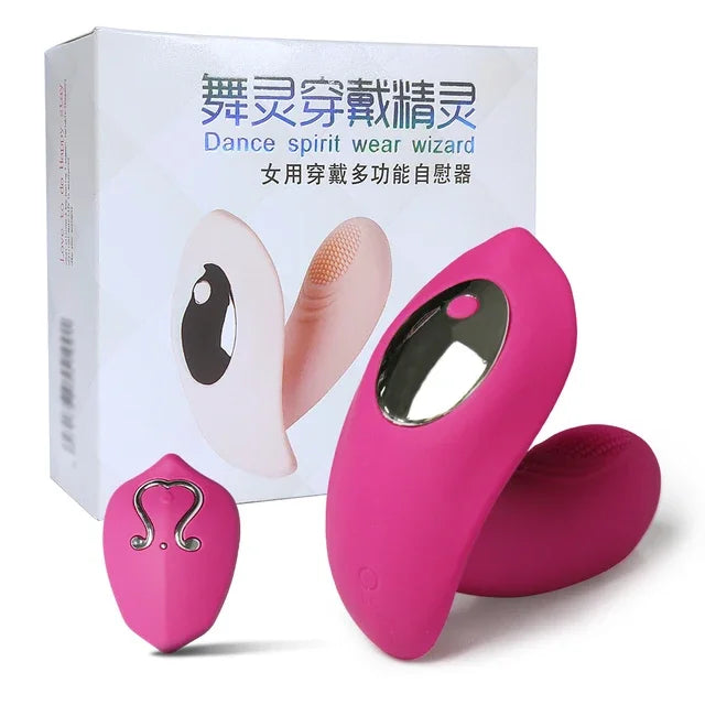 The Whispering Bliss by Familx Remote Control Vibrator Dildo