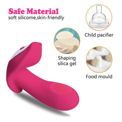 The Whispering Bliss by Familx Remote Control Vibrator Dildo